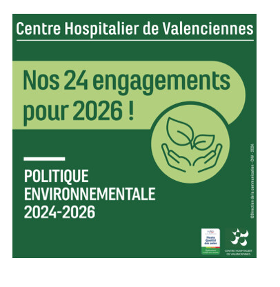 Vers une santé durable et écoresponsable: le CH de Valenciennes dévoile sa politique environnementale 2024-2026