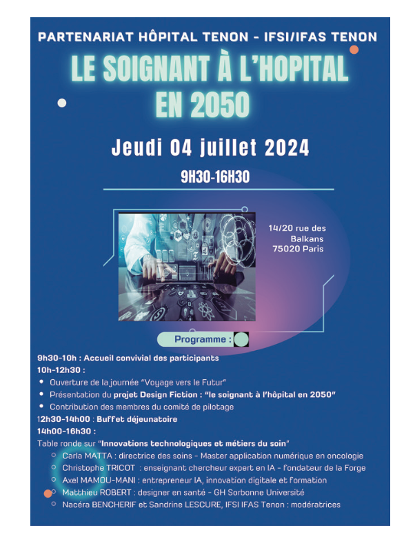 « Le soignant en 2050 », ou la recherche d’un avenir désirable