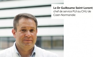 Le Dr Guillaume Saint-Lorant, CHU de Caen-Normandie :  Pour « plus de liens» entre les PUI, les patients et la ville